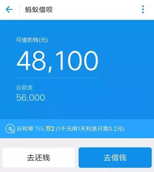 支付宝借呗这样用，一年利息可少还16200元