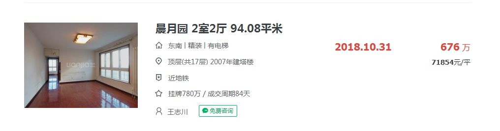 北京二手房凉了？中介半年才卖一套房，有学区房价格年内回调30%