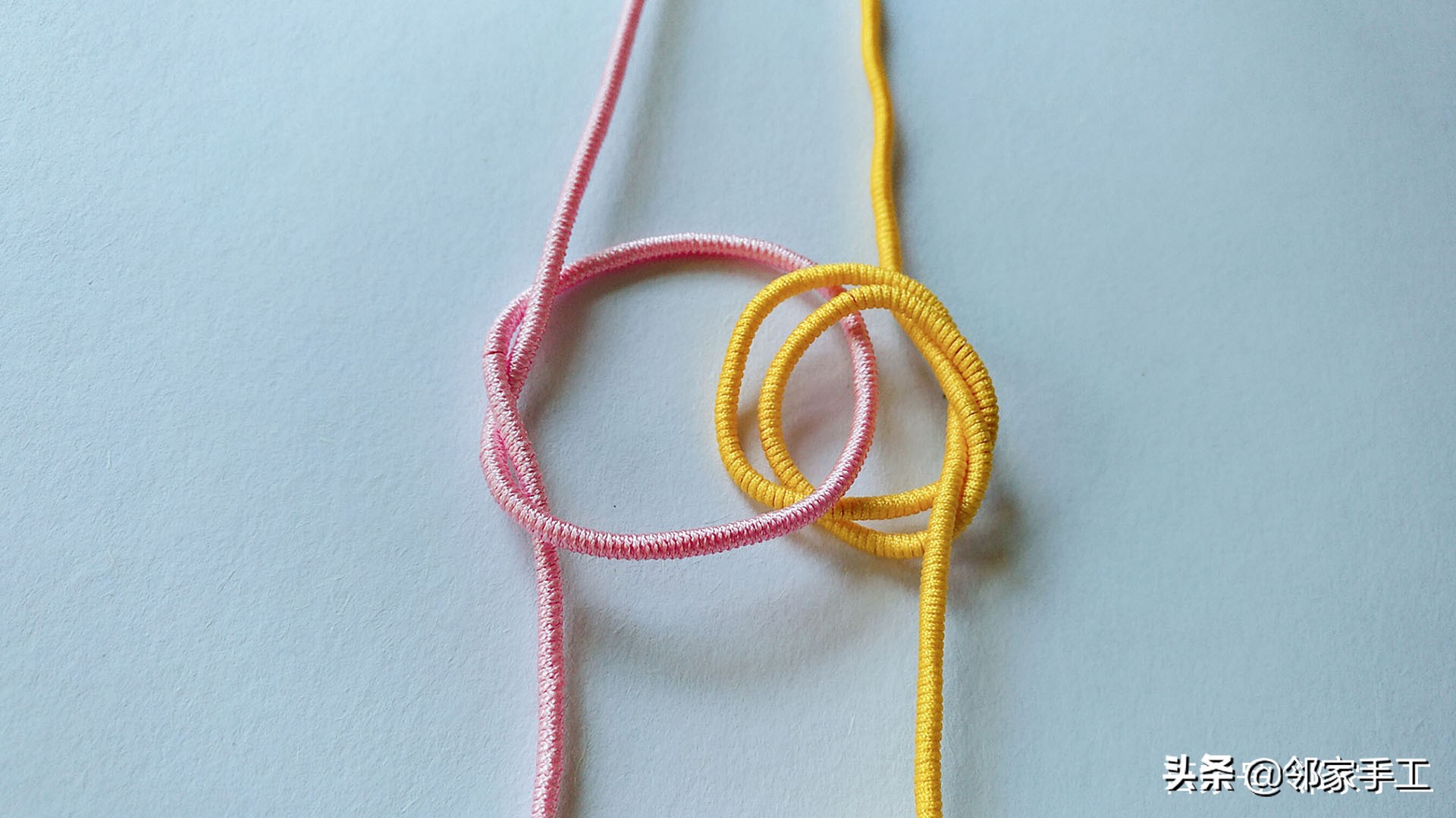 手工编织基础教程之同心结和曼陀罗花结，全网最详细