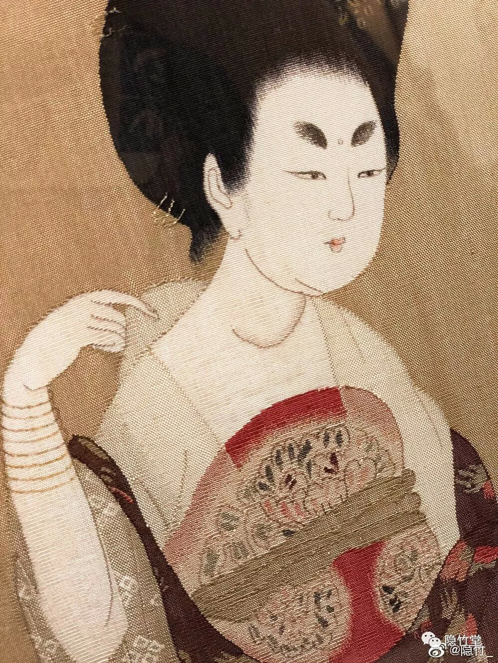 簪花仕女图 原图_唐代簪花仕女图 - 云林新闻励志网