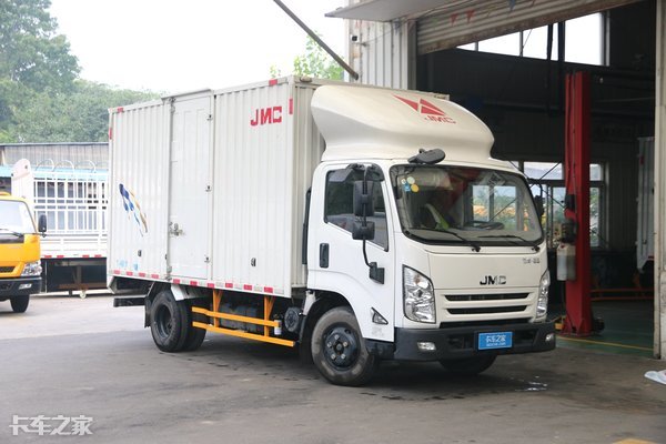 江铃凯运厢式货车_江铃凯运4.2米厢式货车可以装多少方 - 阜阳汽车网