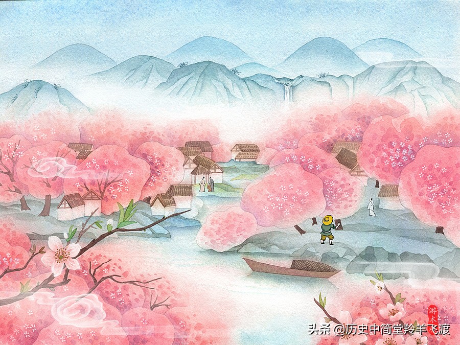 陶渊明在桃花源记中表现桃花源人什么陶渊明所写的桃花源是哪里