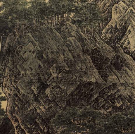 李唐的《万壑松风图》，细节处彰显大家手笔