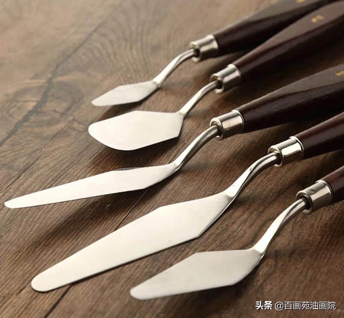 油畫刮刀應該怎樣選？刮刀應該怎樣畫畫？ - 頭條匯