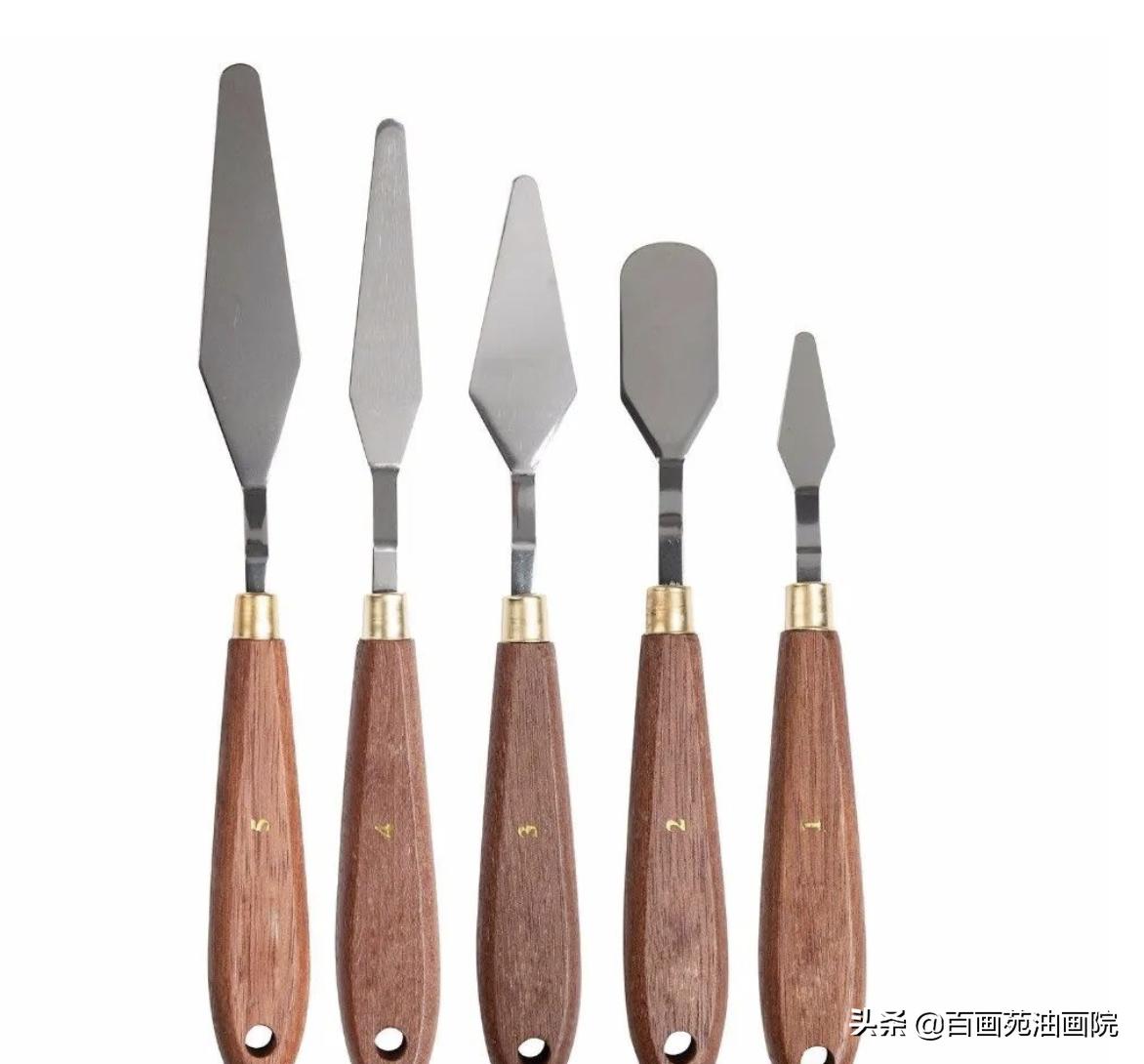 油畫刮刀應該怎樣選？刮刀應該怎樣畫畫？ - 頭條匯