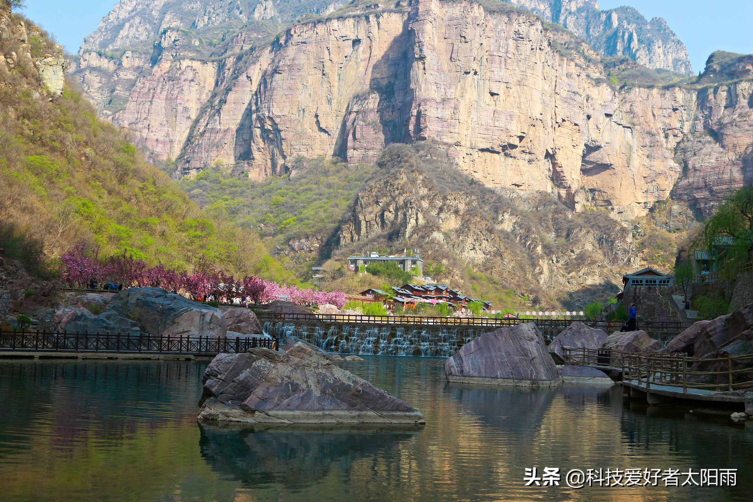 摄影-照片,河南新乡宝泉风景区,一个有山有水有瀑布的旅游区!