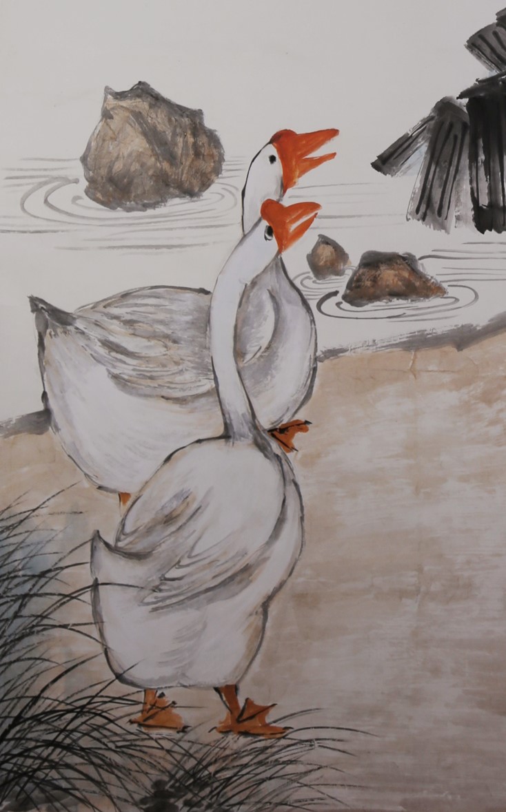 王羲之写的鹅王羲之的书法与鹅