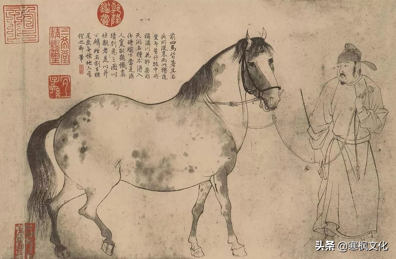 历代12位绘画名家，将马的神态描绘得栩栩如生，淋漓尽致
