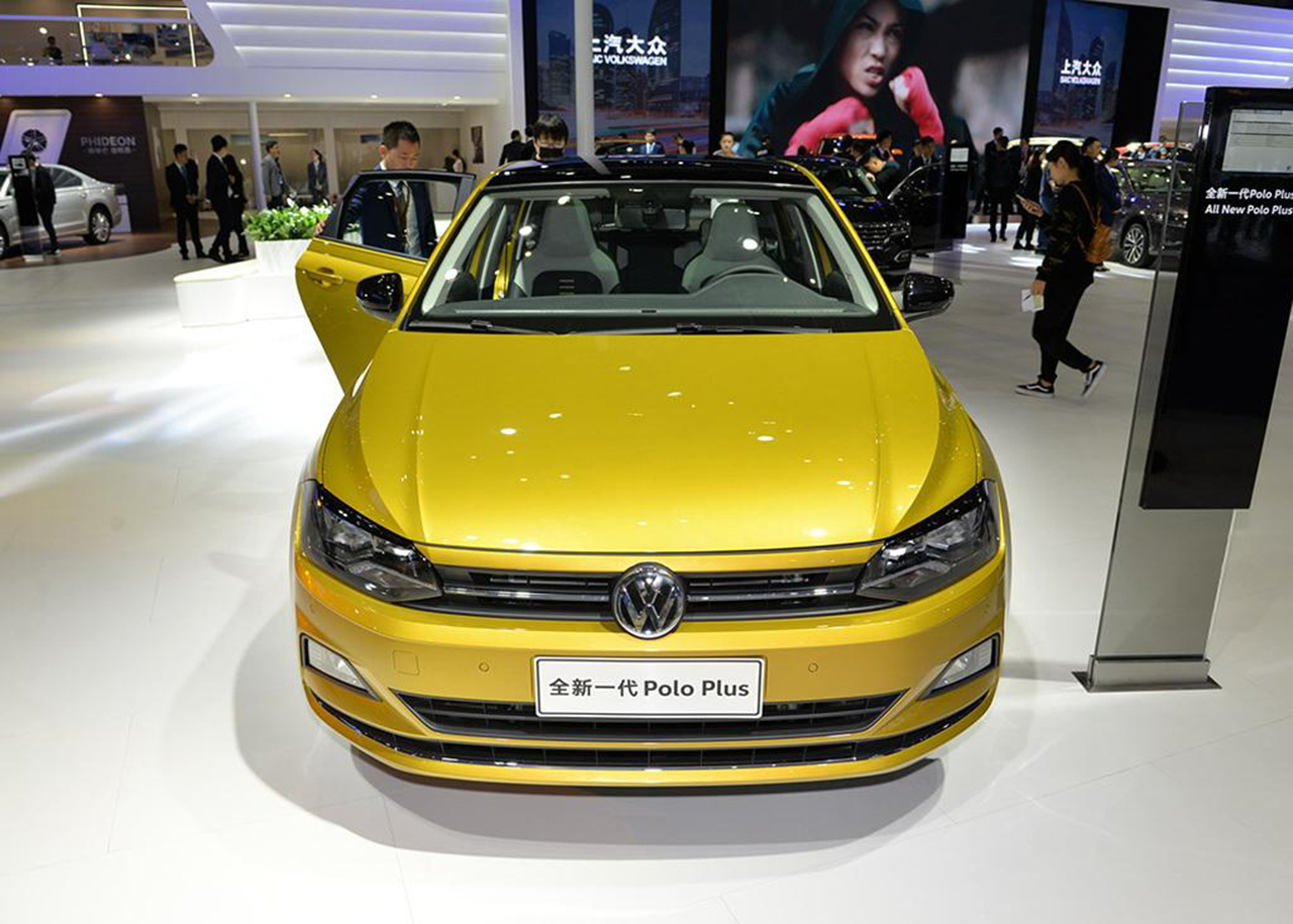 上汽大众全新polo plus登场,新车延续海外版,外观更加犀利前卫