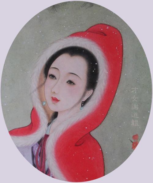 晋朝:东晋才女谢道韫,古代顶级才女,未若柳絮因风起,咏雪出处