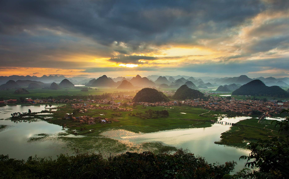 云南文山丘北普者黑景区,犹如人间仙境,让人流连忘返!