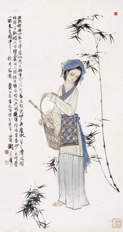 诗人把西湖比作西施是因为