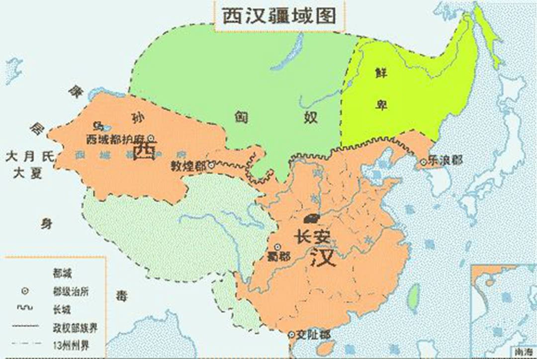 汉灵帝时期地图图片