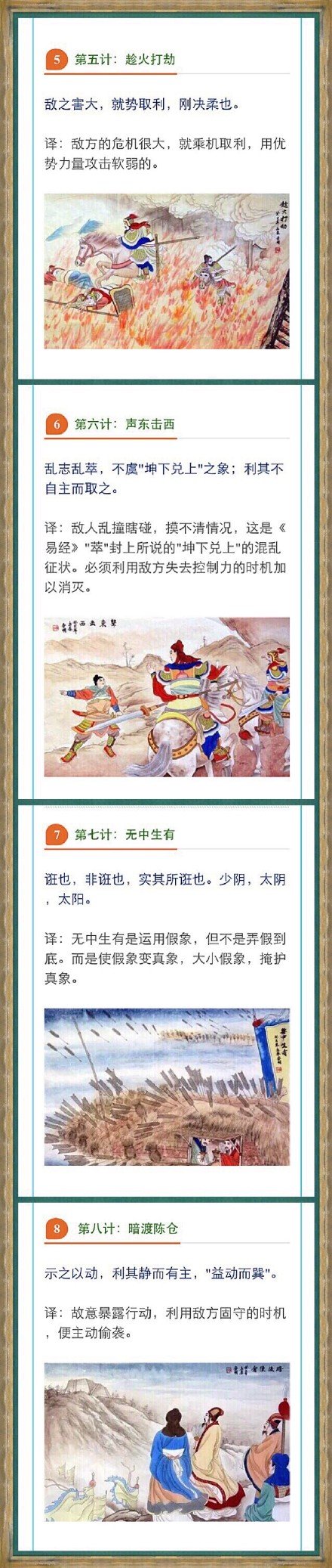 三十六计完整版释义_三十六计典故及解释配图 - 云林新闻励志网