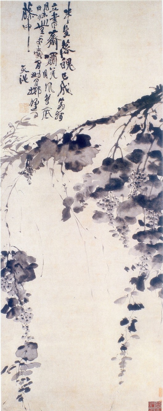 中国泼墨大写意花鸟画的创始人——徐渭，国画大师们的偶像