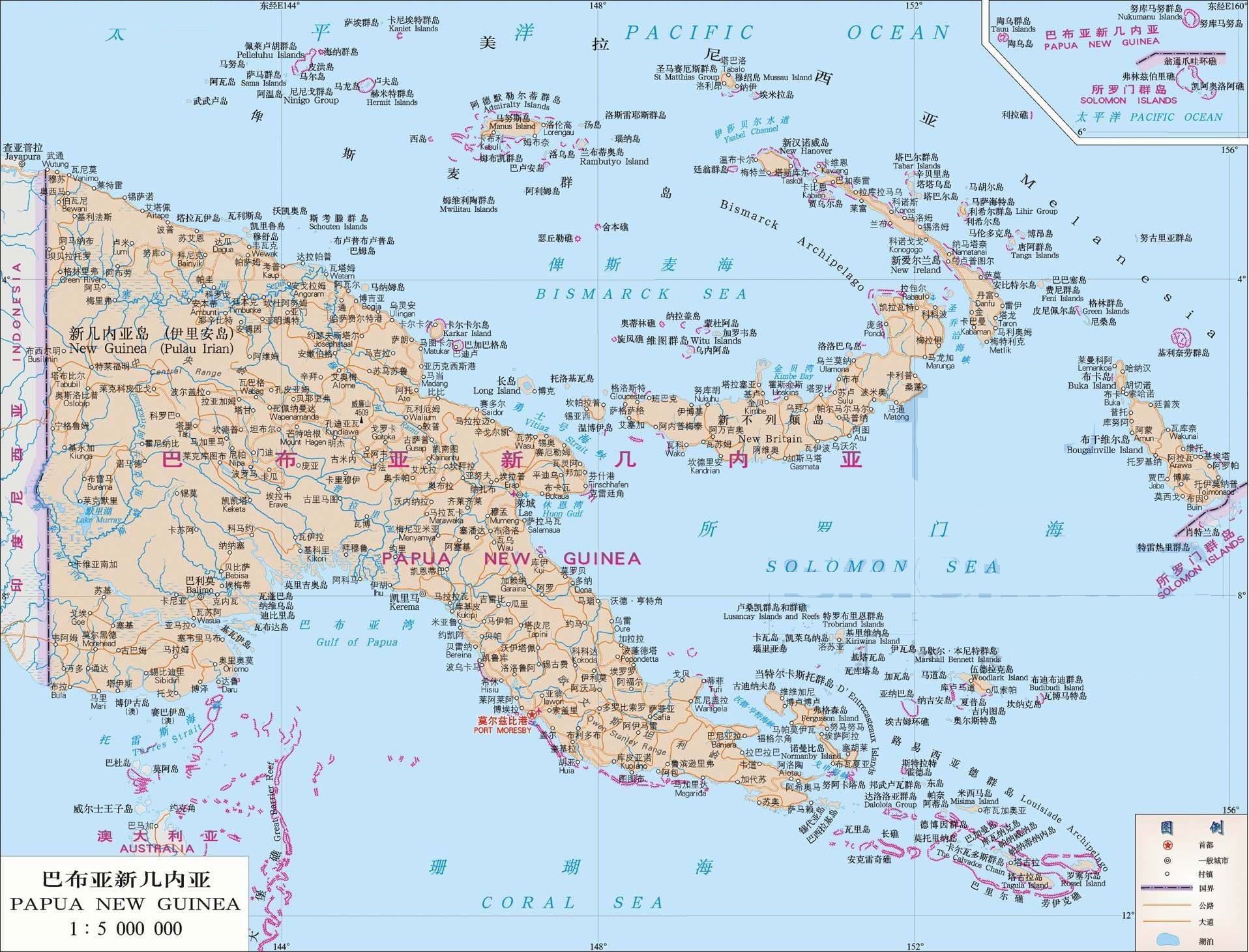 世界岛屿半岛高清地图图片
