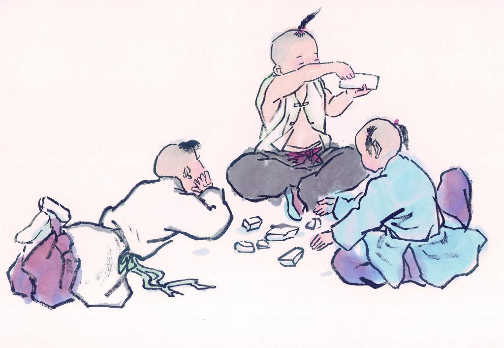 古诗中的童年写出一句与童年有关的诗句