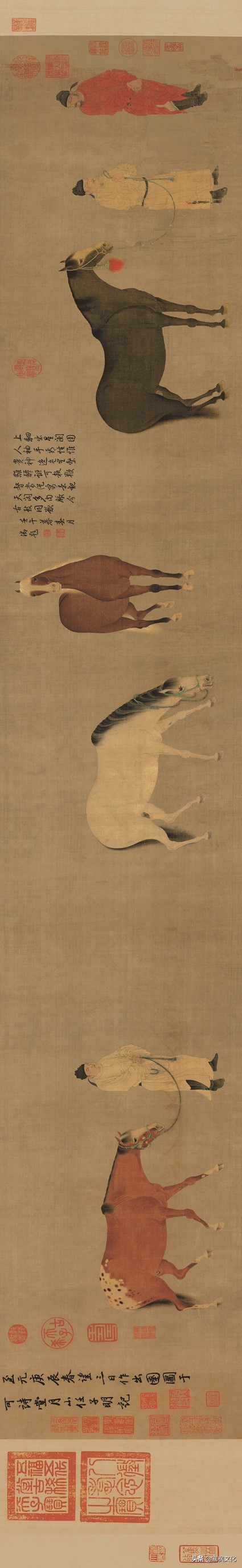 现代画马名家中国古代画马名家