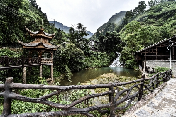 白水县八大景白水的图片