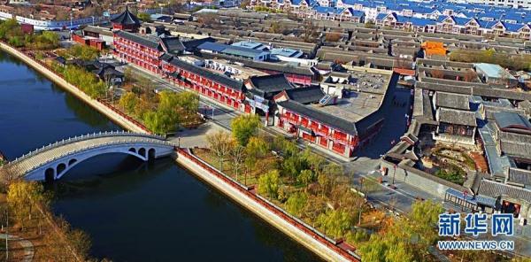 航拍杨柳青：京杭大运河岸边的千年古镇