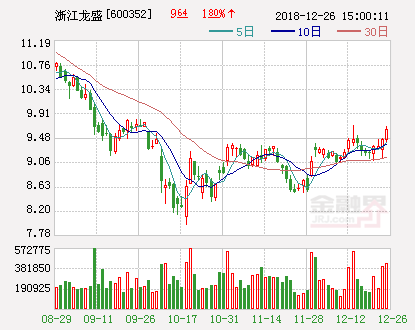 浙江龙盛：已累计回购1%股份 耗资逾3亿元