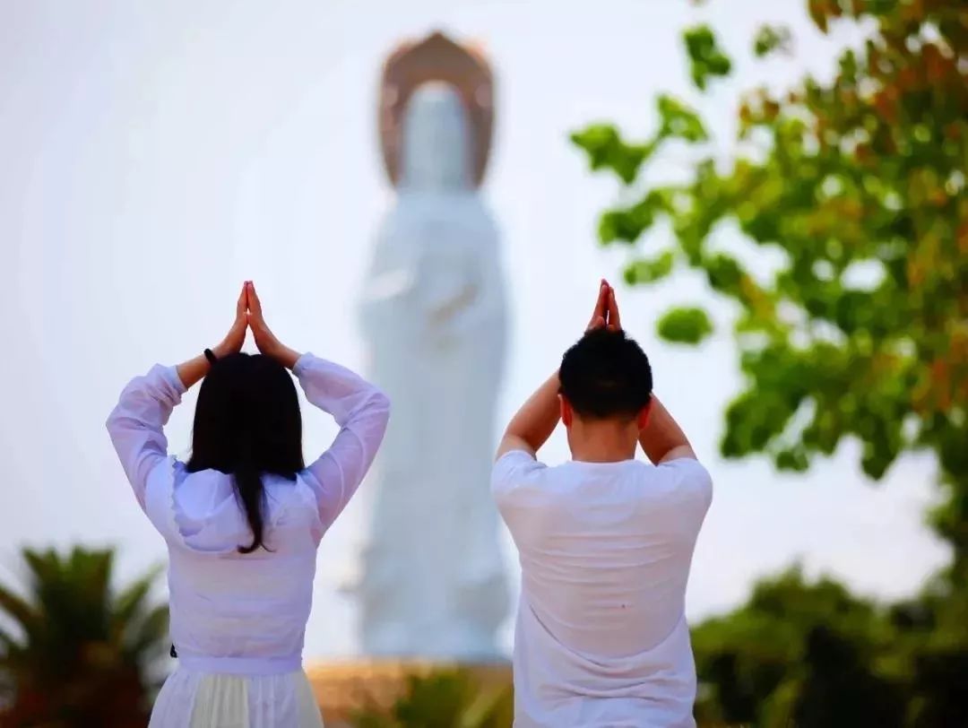 三亚南山祈福步骤图片