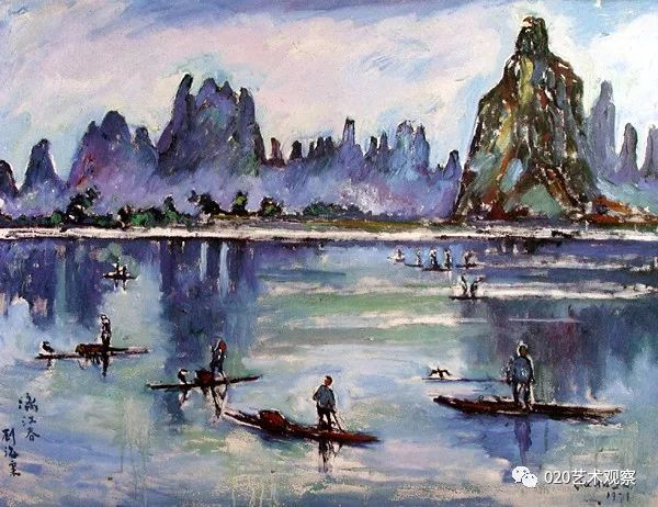刘海粟85幅油画作品选粹