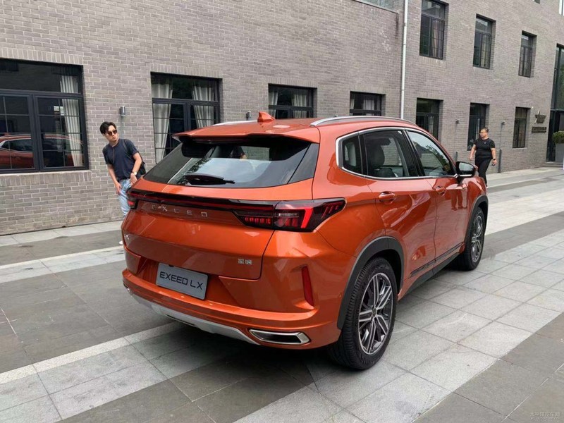 exeed星途lx实车亮相 成都车展开启预售