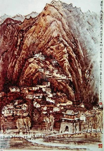 吴道子画嘉陵江吴道子三百里嘉陵江图