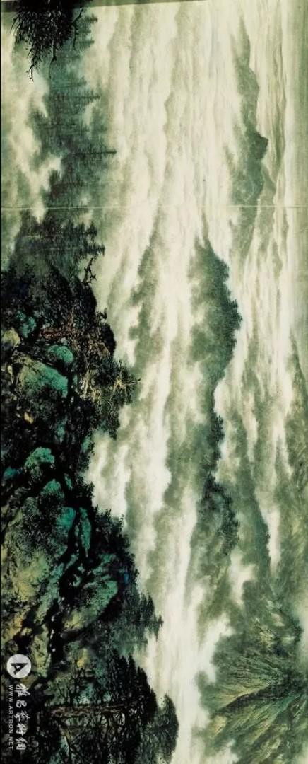 万壑松风图作者