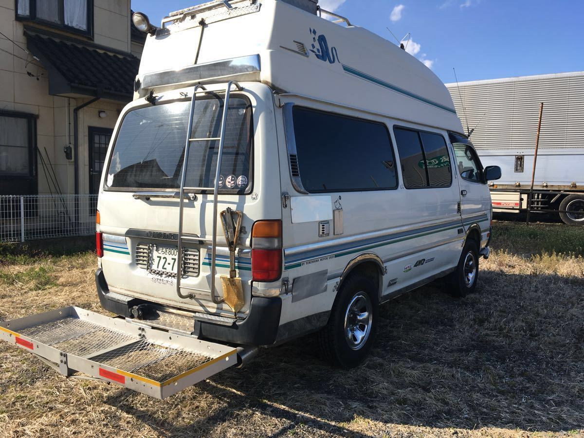 日本丰田海狮加高顶房车案例