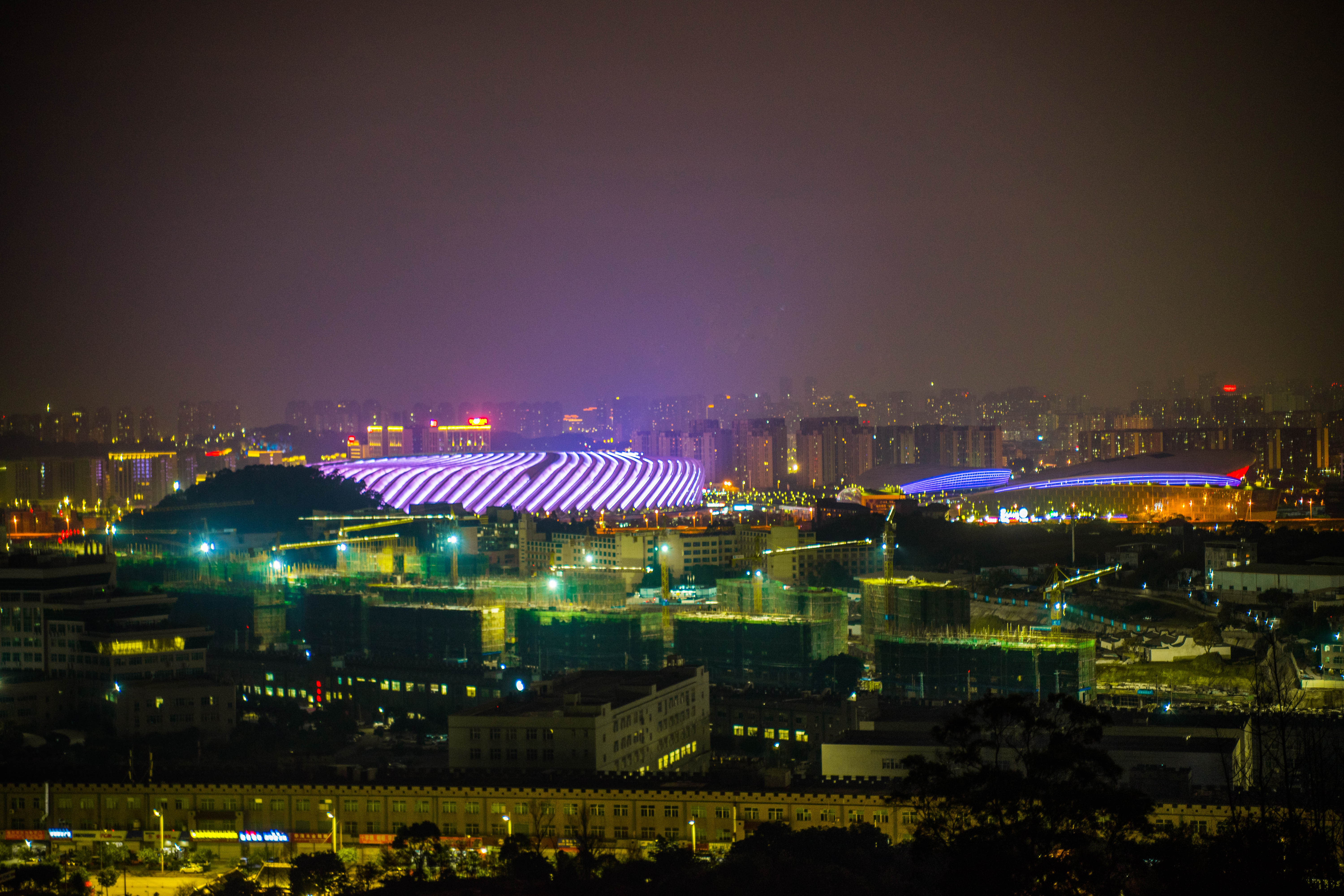 福州旅游攻略:福州仓山高盖山公园,登高望远一览福州夜景