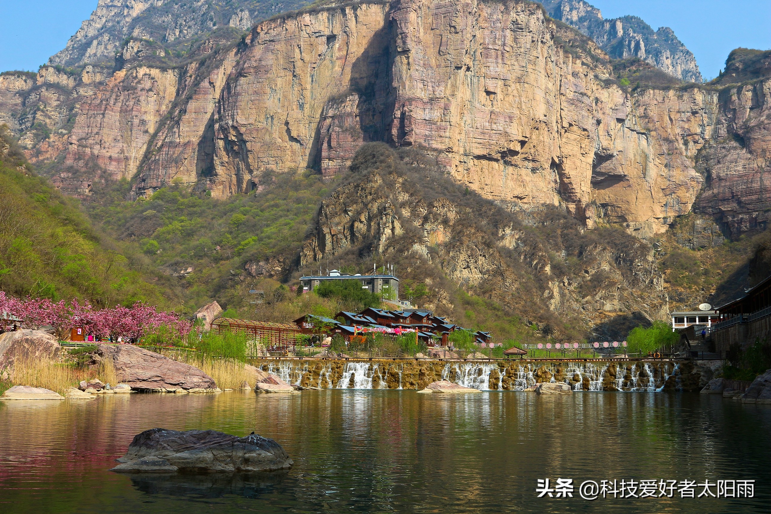 摄影-照片,河南新乡宝泉风景区,一个有山有水有瀑布的旅游区!