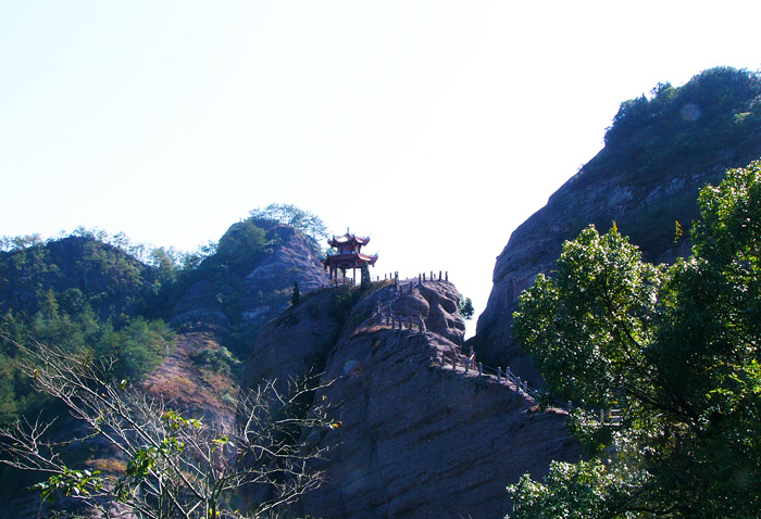 龙岩冠豸山景区图片