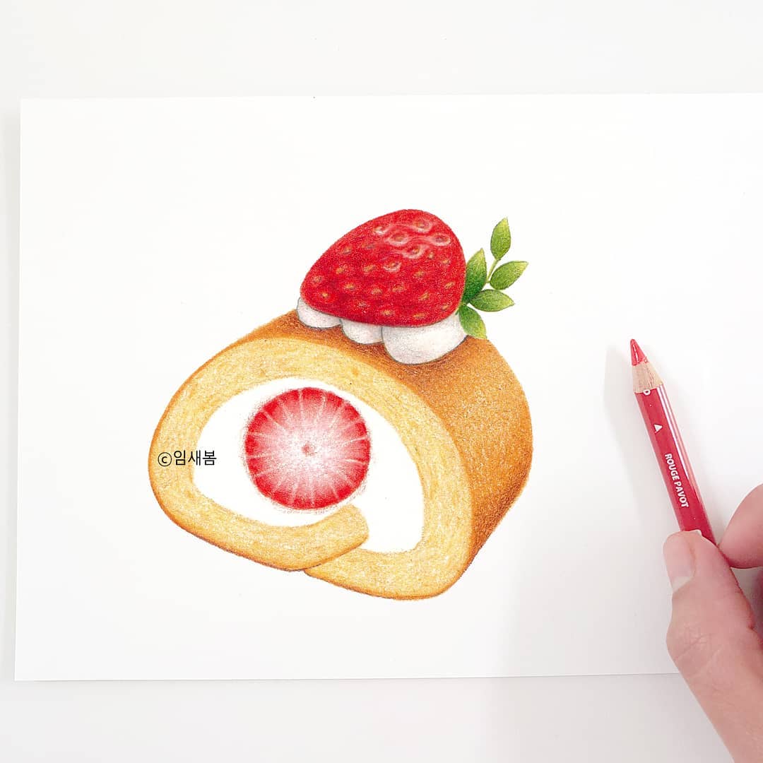 彩铅画食物图片_美食彩铅画图片大全集 - 齐齐哈尔诗词网