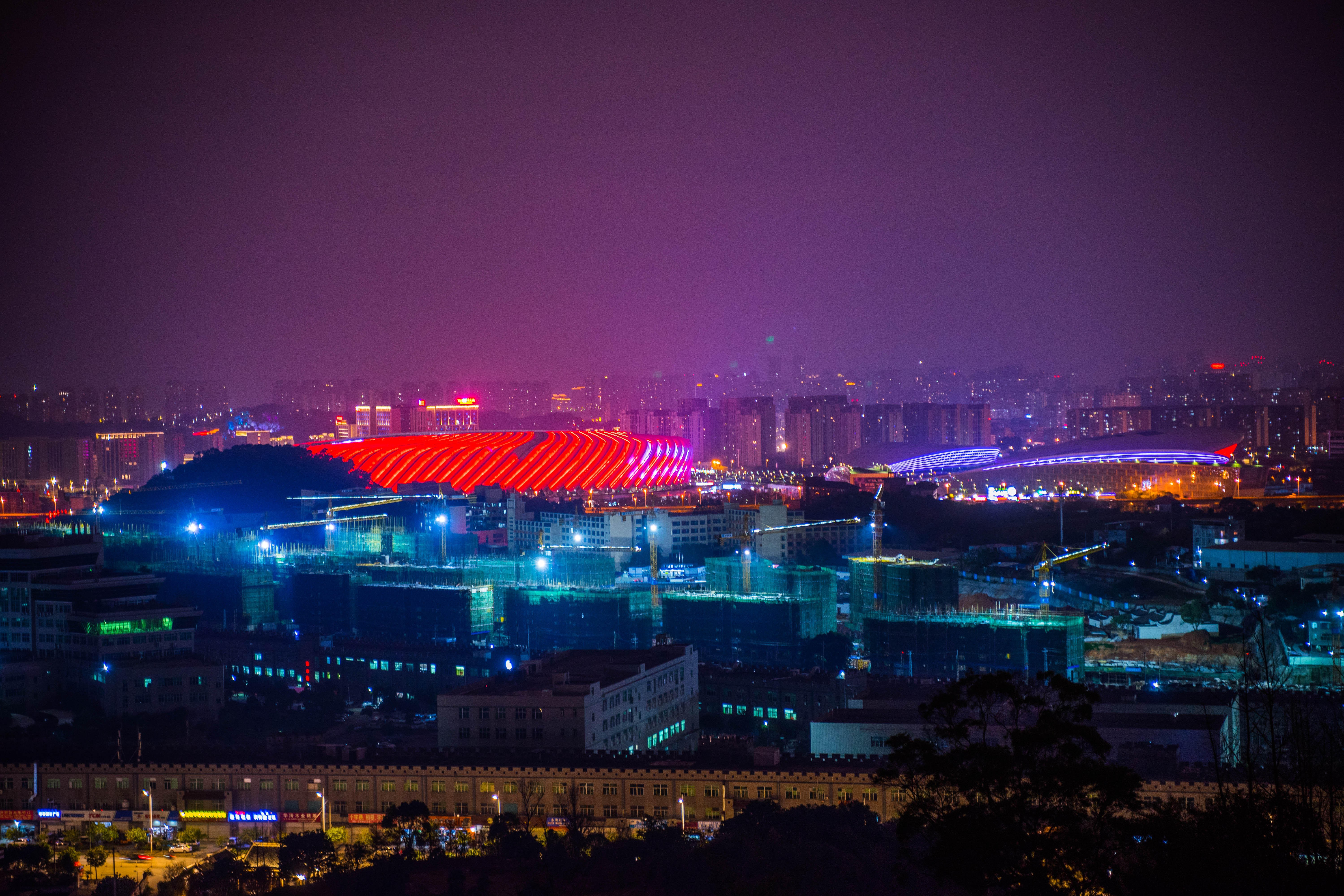 福州旅游攻略:福州仓山高盖山公园,登高望远一览福州夜景
