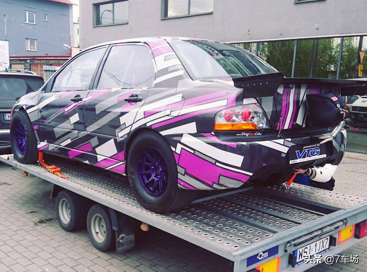 三菱蓝瑟老款改装图片_爆改三菱evo - 阜阳汽车网