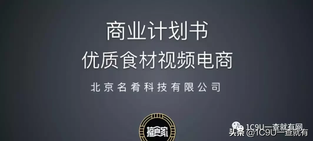 2019年新型电商平台类企业商业模式全研究 电商平台类商业计划书