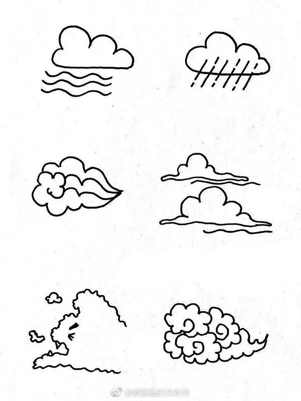 很简单的可爱简笔画学起来