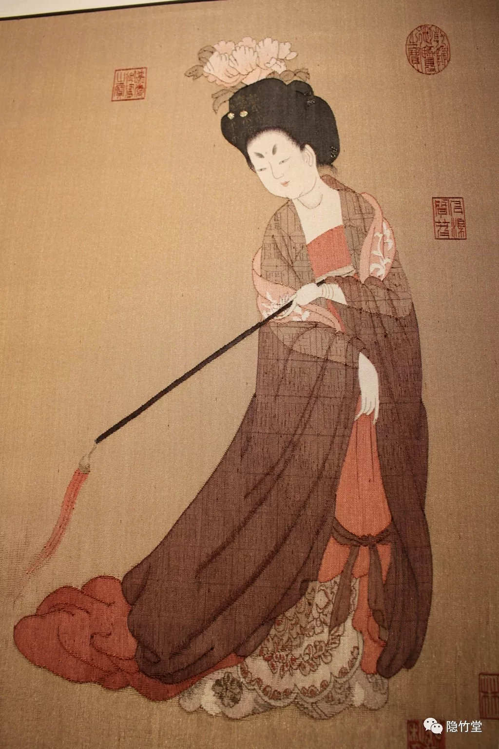 簪花仕女图 原图_唐代簪花仕女图 - 云林新闻励志网