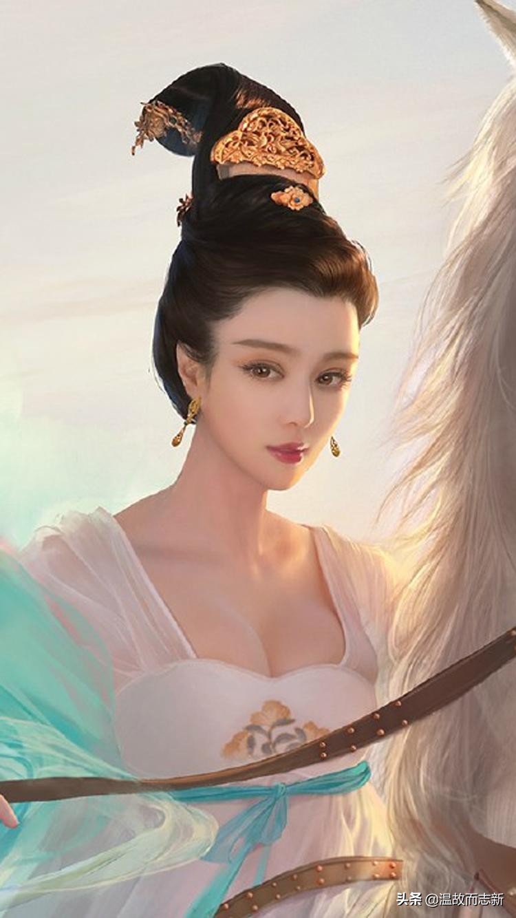 说到有情,第一个想到的就是与杨贵妃的爱情故事,把美的东西打碎给人看