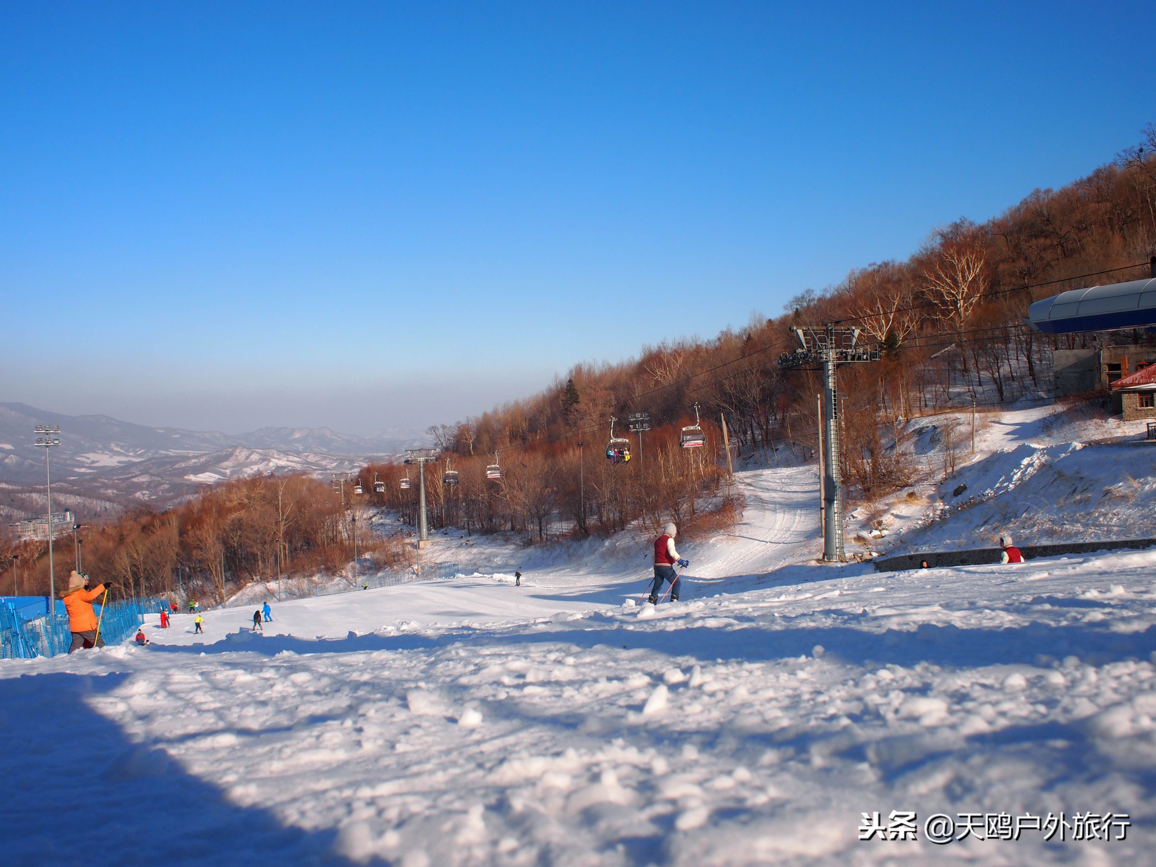 北京密云滑雪场图片