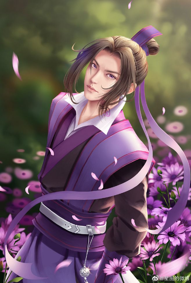 古风人物手绘魔道祖师魔道祖师人物绘画