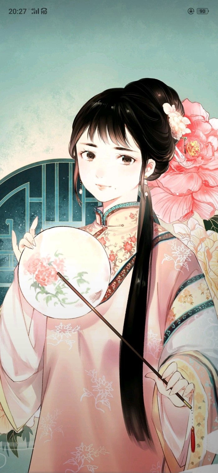 古风美图女生壁纸唯美古风的美人图手绘