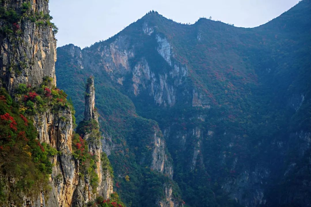 3天2晚重庆巫山攻略:水陆空看壮美神女峰,神女溪,小三峡,红叶