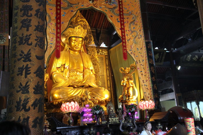 中国历座寺庙之不肯去观音之所在普济寺