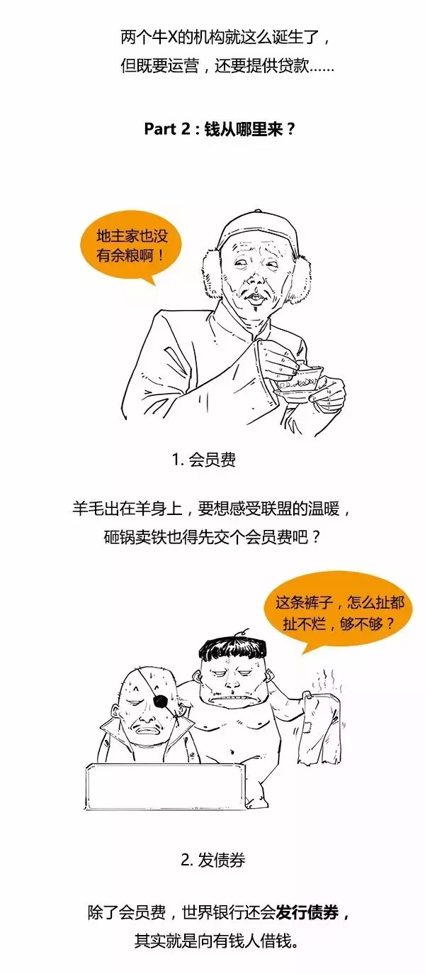 国际货币基金组织和世界银行的区别是什么？