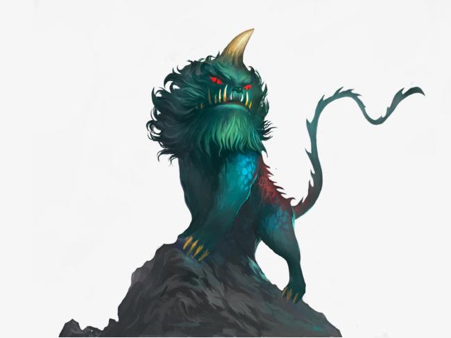 儿时的回忆,"年兽"传说