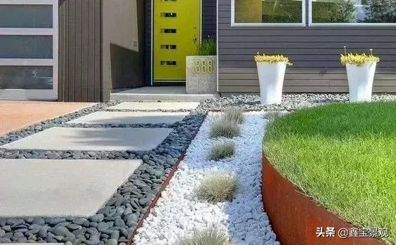 庭院景观设计——砂砾石 · 景观肌理，打造不一样的庭院花园！