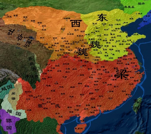 北魏一分为二因为有东西两魏,因此元修也有两个谥号,即西魏的孝武帝